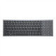 Dell Keyboard KB740 Wireless, US, 2.4 GHz, Bluetooth 5.0, Titan Gray