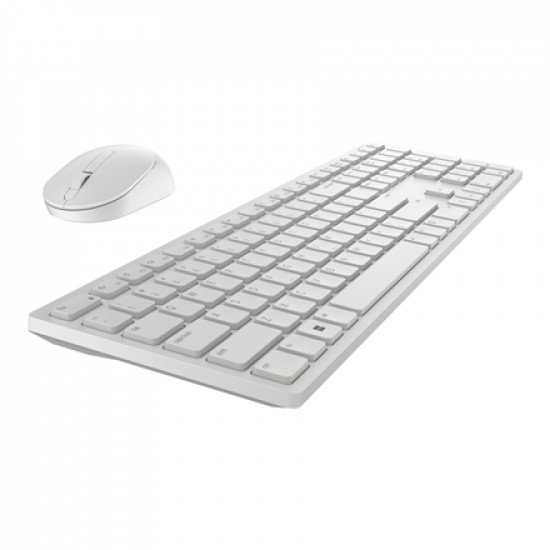 Dell Keyboard and Mouse KM5221W Pro Wireless, US, 2.4 GHz, White