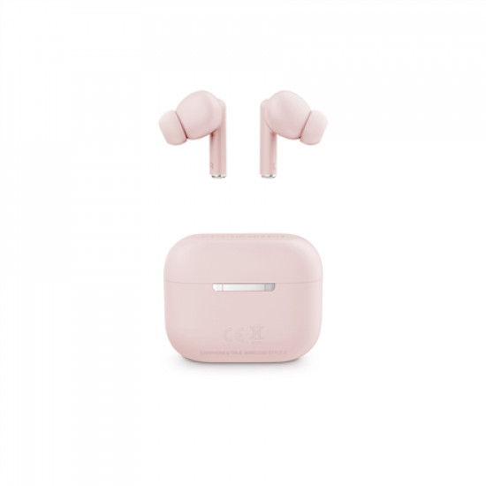 Energy Sistem Earphones True Wireless Style 2 Rosette (True Wireless Stereo, BT 5.1, Deep Bass, Charging Case)