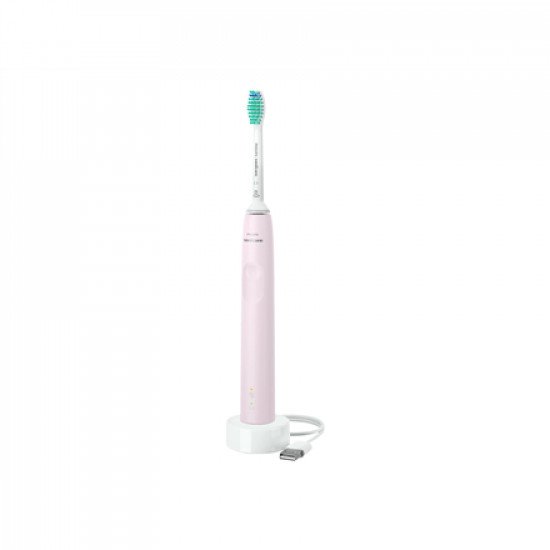 Philips Electric Toothbrush HX3673/11 Sonicare 3100 Sonic Rechargeable, For adults, Number of brush heads included 1, Pink, Number of teeth brushing modes 1, Sonic technology