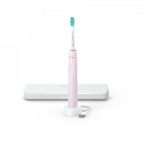 Philips Electric Toothbrush HX3673/11 Sonicare 3100 Sonic Rechargeable, For adults, Number of brush heads included 1, Pink, Number of teeth brushing modes 1, Sonic technology