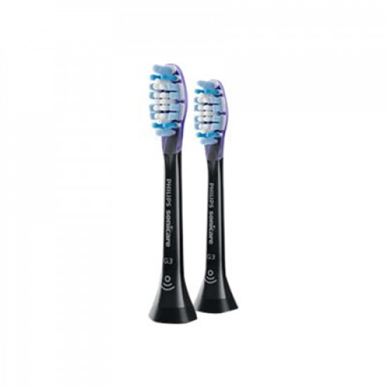 Philips Standard Sonic Toothbrush Heads HX9052/33 Sonicare G3 Premium Gum Care For adults and children, Number of brush heads included 2, Black