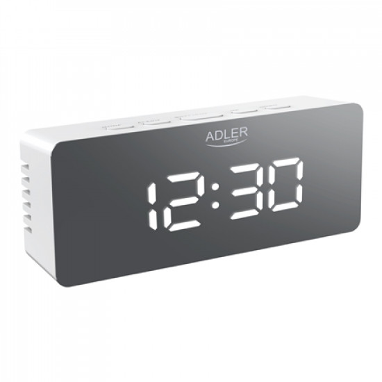 Adler Alarm Clock AD 1189W White