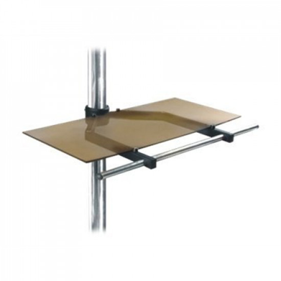 EDBAK TRS4c-B Glass Shelf with Handle for TR4/TR5/TR6 Trolleys