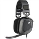 Corsair RGB USB Gaming Headset HS80 Built-in microphone, Carbon, Wired, Over-Ear