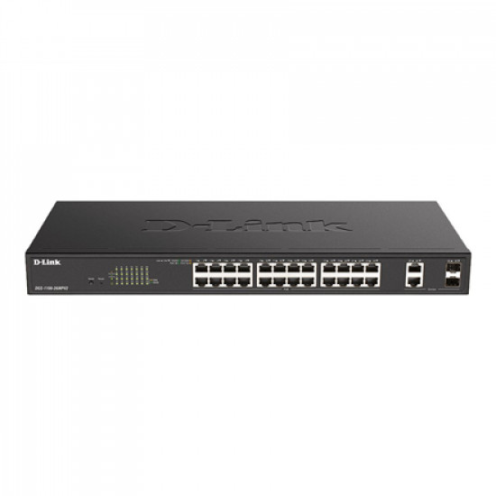 D-Link DGS-1100 Series Gigabit Smart Managed Switches DGS-1100-26MPV2 Managed L2, Desktop/Rackmountable