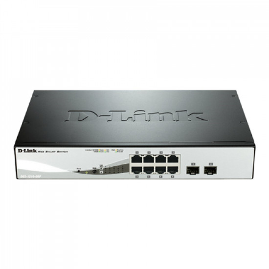 Switch DGS-1210-08P 8GE PoE 2SFP