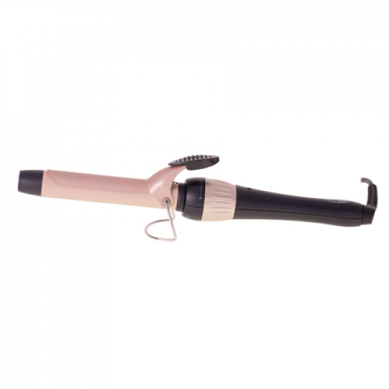 Adler Curling Iron AD 2117 Ceramic heating system, Barrel diameter 25 mm, Temperature (max) 200 C, 45 W, Black/Pink