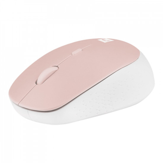 Natec Mouse Harrier 2 Wireless, White/Pink, Bluetooth