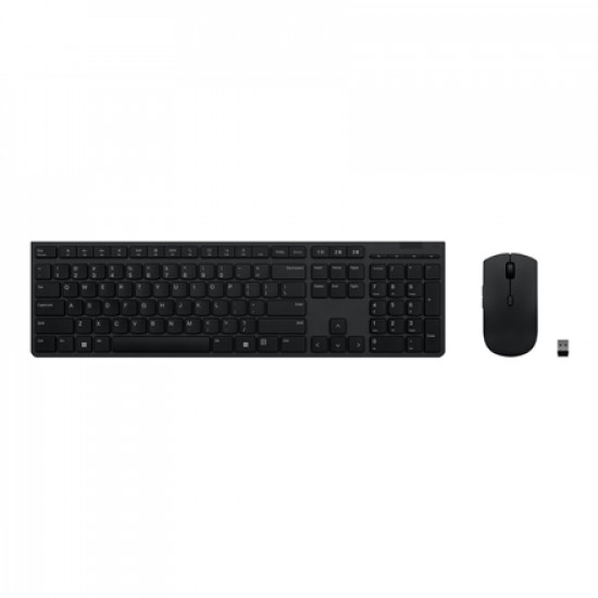 Lenovo Professional Wireless Rechargeable Keyboard and Mouse Combo Nordic Grey