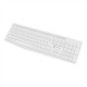 Natec Keyboard Nautilus NKL-1951 Wired, US, USB Type-A, White