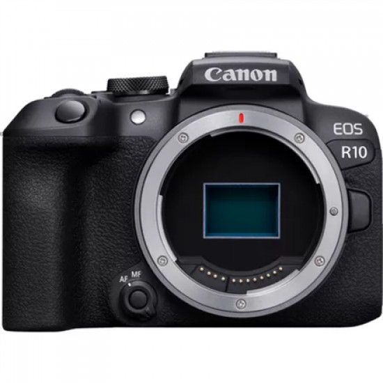 Canon D.CAM EOS R10 Mirrorless Camera Body Megapixel 24.2 MP, Image stabilizer, ISO 32000, Wi-Fi, Video recording, Manual, CMOS, Black