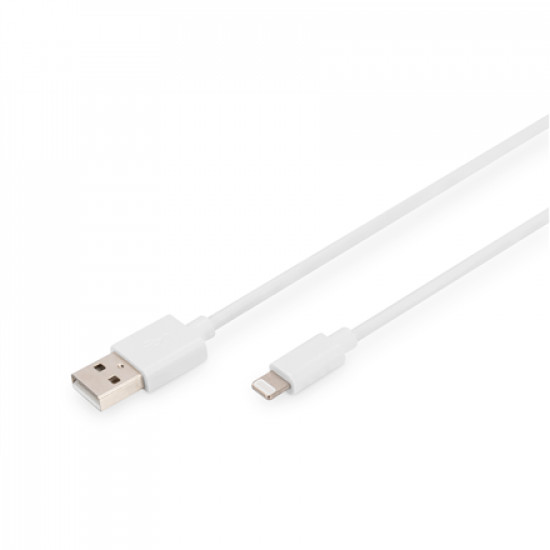 Digitus Charger/data cable USB-A to Lightning, 1 m