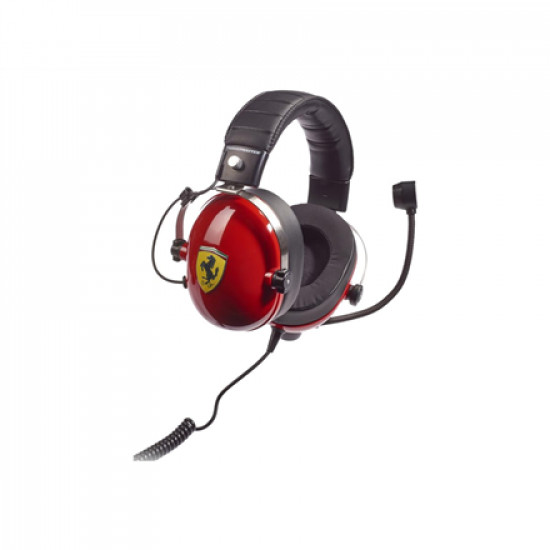 Thrustmaster Gaming Headset T Racing Scuderia Ferrari Edition Built-in microphone, Wired, Noise canceling, Red/Black