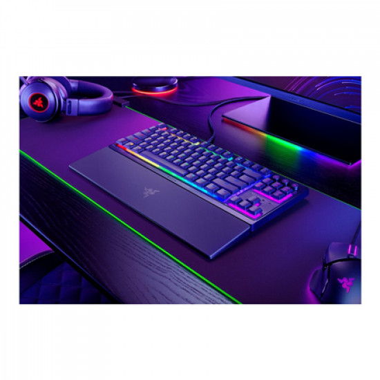 Razer Ornata V3 Tenkeyless RGB LED light, US, Wired, Black, Mechanical Gaming keyboard