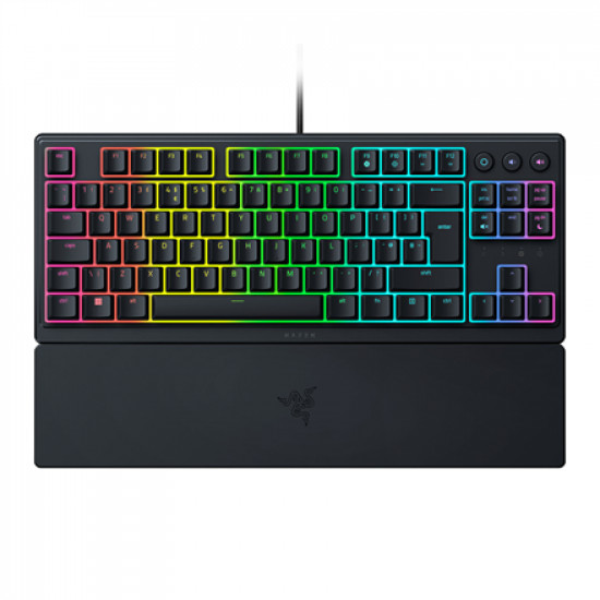 Razer Ornata V3 Tenkeyless RGB LED light, US, Wired, Black, Mechanical Gaming keyboard