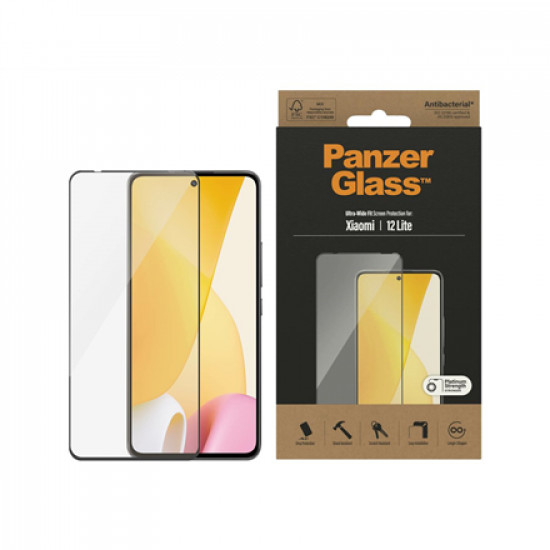 PanzerGlass Screen protector, Xiaomi, 12 Lite, Case friendly