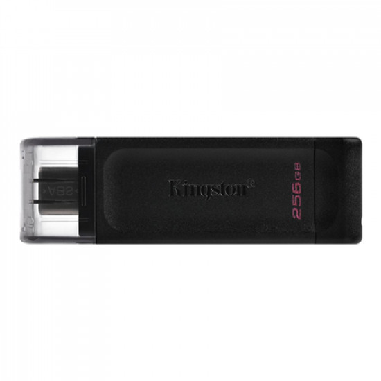 Kingston USB Flash Drive DataTraveler 70 256 GB, USB 3.2 Gen 1 Type-C, Black