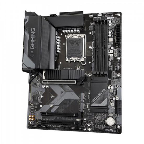 Gigabyte B760 GAMING X AX 1.1 M/B Processor family Intel, Processor socket LGA1700, DDR5 DIMM, Memory slots 4, Supported hard disk drive interfaces SATA, M.2, Number of SATA connectors 4, Chipset Intel B760 Express, ATX