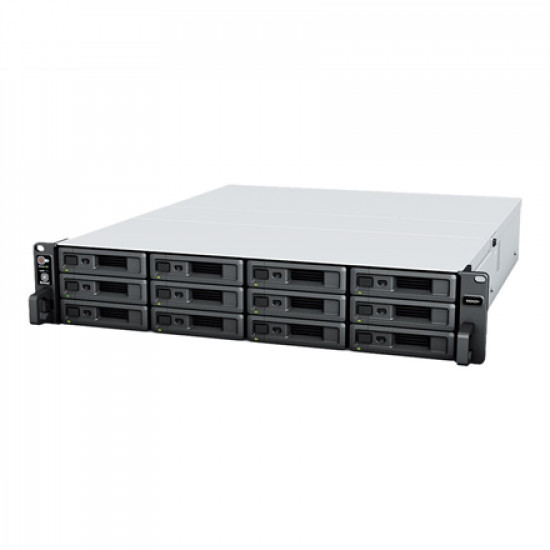 Synology RackStation RS2423RP+ (redundant power) 12-bay V1780B, Processor frequency 3.6 GHz, 8 GB, DDR4, 0,1,5,6,10,Hybr, 1x10GbE, 2x1GbE, 2xUSB 3.2, System fans 3 x (60 x 60 x 38 mm)