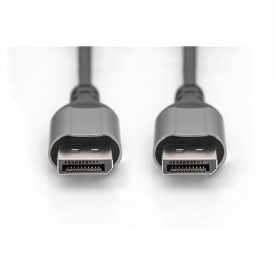 Digitus 8K DisplayPort Connection Cable DB-340105-020-S Black, DisplayPort to DisplayPort, 2 m