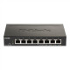 D-Link 8-Port Gigabit PoE Smart Managed Switch DGS-1100-08PV2 Web managed, Desktop