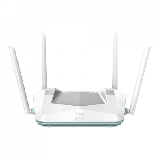 D-Link AX3200 Smart Router R32 802.11ax, 800+2402 Mbit/s, 10/100/1000 Mbit/s, Ethernet LAN (RJ-45) ports 4, Antenna type External