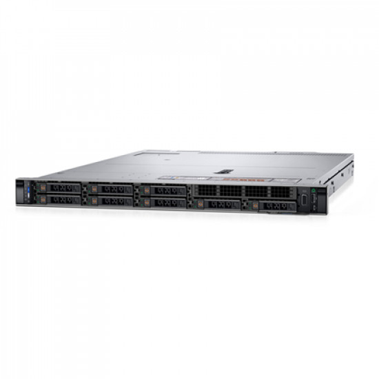 Dell PowerEdge R450 Rack (1U), Intel Xeon, 2x Silver 4310, 2.1 GHz, 18 MB, 24T, 12C, No RAM, No HDD, Up to 8 x 2.5