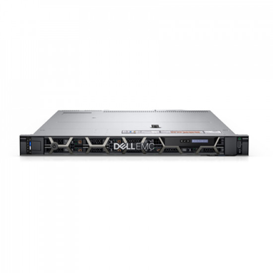 Dell PowerEdge R450 Rack (1U), Intel Xeon, 2x Silver 4310, 2.1 GHz, 18 MB, 24T, 12C, No RAM, No HDD, 960 GB, SSD, Up to 4 x 3.5