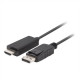 Lanberg | DisplayPort to HDMI Cable | DisplayPort Male | HDMI Male | DP to HDMI | 1 m