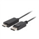 Lanberg DisplayPort to HDMI Cable CA-DPHD-11CC-0010-BK 1 m