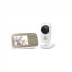 Motorola | Video Baby Monitor | VM483 2.8 | 2.8 LCD colour display with 480 x 272px resolution; 2.4 GHz FHSS Wireless technology for in-home viewing;  2.8 LCD colour display with 480 x 272px resolution 2.4 GHz FHSS Wireless technology for in-home viewing 2,000 mAh rechargeable battery with 5 hours playtime; Digital zoom x 2; Infrared night vision; Sound level indicator | White/Gold