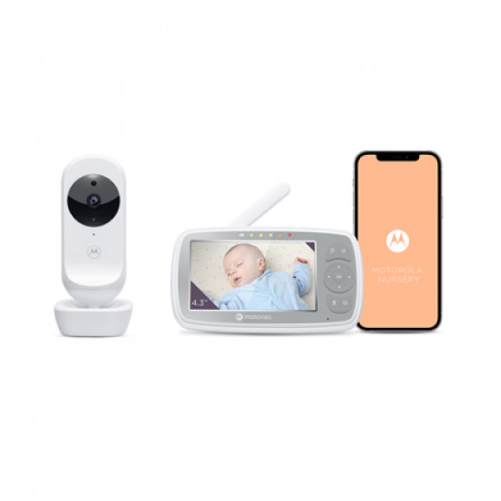 Motorola Wi-Fi Video Baby Monitor VM44 CONNECT 4.3