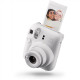 Fujifilm Instax Mini 12 Camera + Instax Mini Glossy (10pl) Caly White