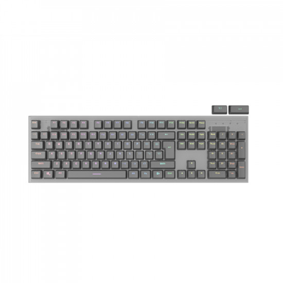 Genesis NAG-2004 Lead 300 Keycaps, US, Grey