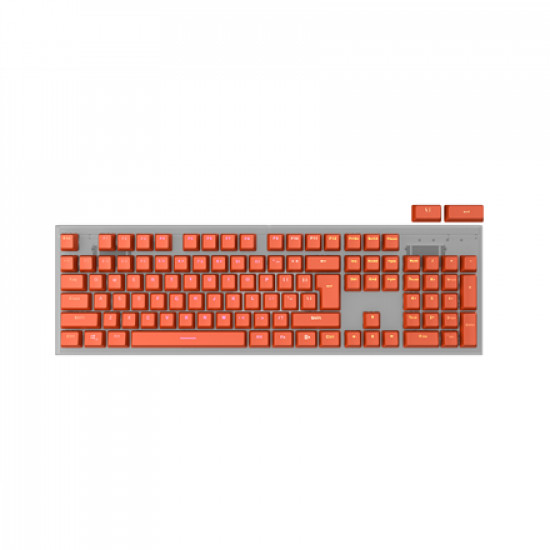 Genesis NAG-2006 Lead 300 Keycaps, US, Orange