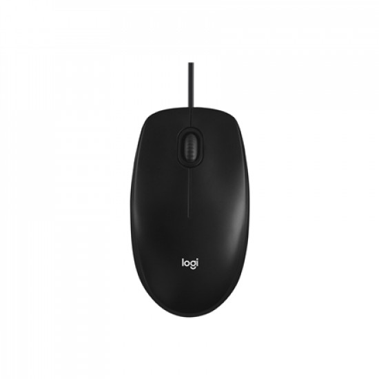 Logitech Mouse M100 Optical, Black, Wired