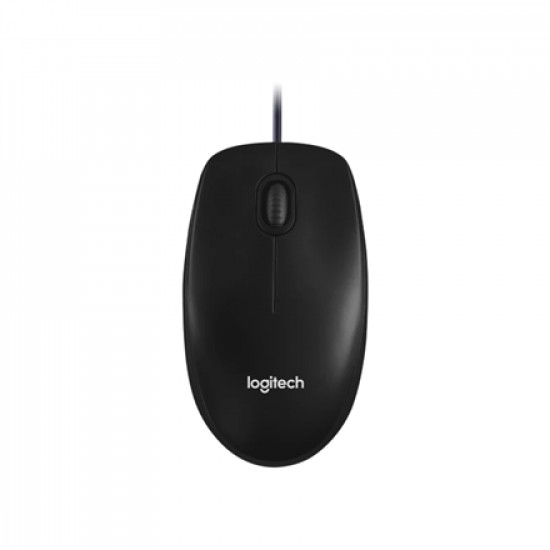 Logitech Mouse M100 Optical, Black, Wired