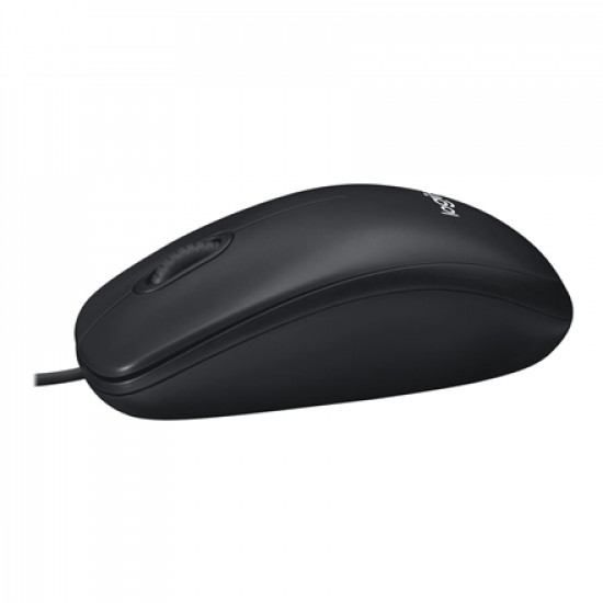 Logitech Mouse M100 Optical, Black, Wired