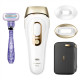 Braun Epilator PL5147 Silk-expert Pro 5 IPL Number of power levels 10, White/Gold, Corded