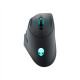 Dell | Gaming Mouse | AW620M | Wired/Wireless | Alienware Wireless Gaming Mouse | Dark Side of the Moon