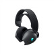 Dell Alienware Dual Mode Wireless Gaming Headset AW720H Over-Ear, Built-in microphone, Dark Side of the Moon, Noise canceling, Wireless