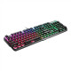 MSI Gaming Keyboard VIGOR GK71 SONIC BLUE RGB LED light, US, Wired, Black, Blue Switches, Numeric keypad