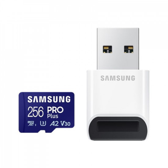 Samsung microSD Card SB PRO Plus 256 GB, MicroSDXC, Flash memory class 10