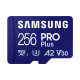 Samsung microSD Card SB PRO Plus 256 GB, MicroSDXC, Flash memory class 10