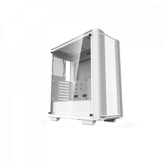 Deepcool MID TOWER CASE CC560 WH Limited Side window, White, Mid-Tower, Power supply included No