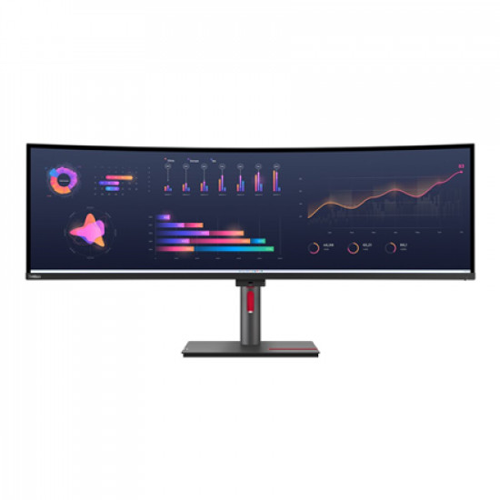 Lenovo | ThinkVision | P49w-30 | 49  | IPS | 32:9 | 60 Hz | 4 ms | 5120 x 1440 | 350 cd/m² | HDMI ports quantity 2 | Black | Warranty 36 month(s)