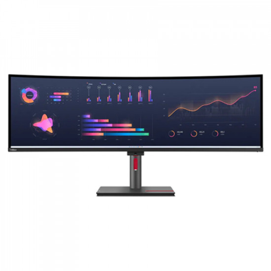 Lenovo | ThinkVision | P49w-30 | 49  | IPS | 32:9 | 60 Hz | 4 ms | 5120 x 1440 | 350 cd/m² | HDMI ports quantity 2 | Black | Warranty 36 month(s)