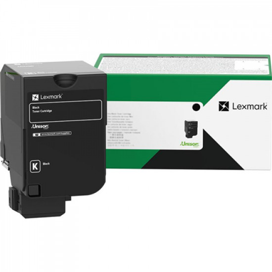 Lexmark Return Programme 28K CX735 Toner cartridge, Black