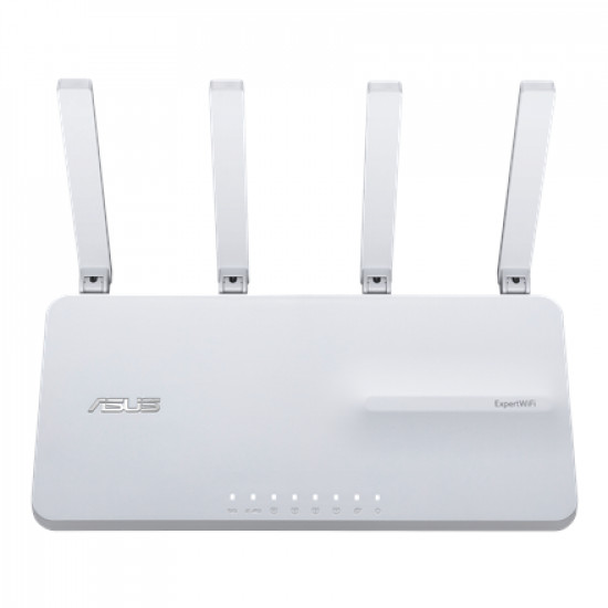 Asus Dual Band WiFi 6 AX3000 Router (PROMO) EBR63 802.11ax, 2402 Mbit/s, 10/100/1000 Mbit/s, Ethernet LAN (RJ-45) ports 4, MU-MiMO Yes, No mobile broadband, Antenna type External, 2, White